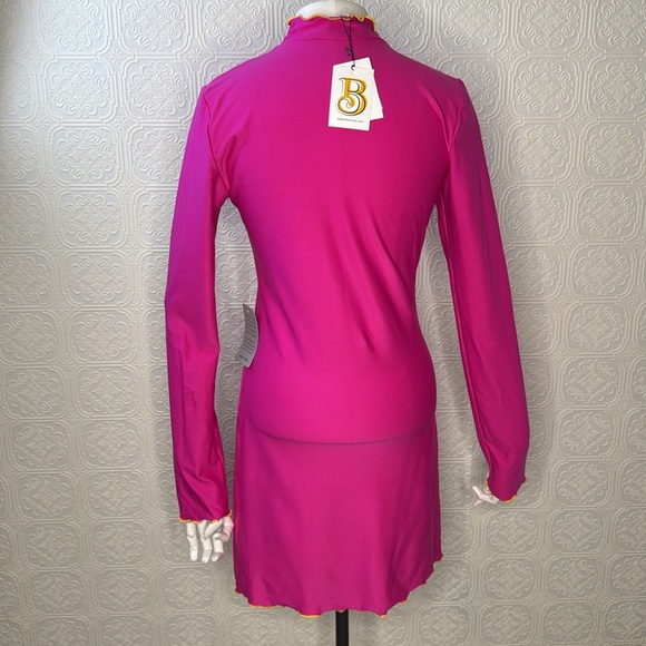 Sammy B Pearl Long Sleeve Minidress in Pink, Size L, NWT - Picture 6 of 15